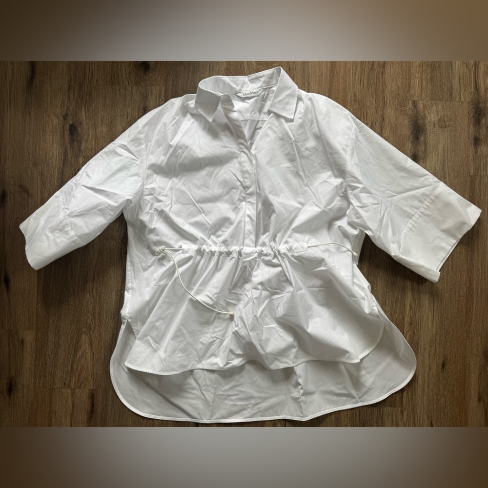 MaxMara Crisp White Shirt